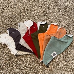 Parker Baby Bandana Bibs